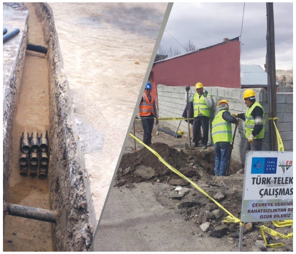 TUNCELİ, BİTLİS T&Uuml;RK TELEKOM ERİŞİM ŞEBEKESİ YAPIM-BAKIM İŞİ