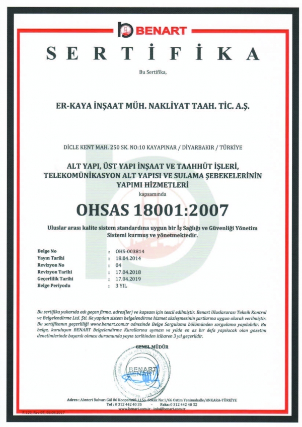 OHSAS 18001:2007