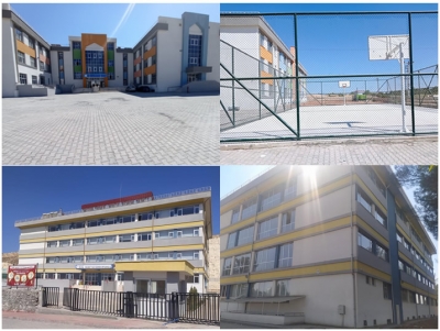 G.ANTEP, ŞANLIURFA, MARDİN, OSMANİYE, HATAY İLLERİNDE AVRUPA BİRLİĞİ FONU KAPSAMINDA 11 OKUL YAPIMI